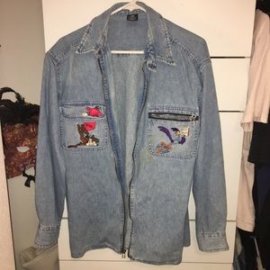 Warner Bro’s | Roadrunner & Coyote denim jacket